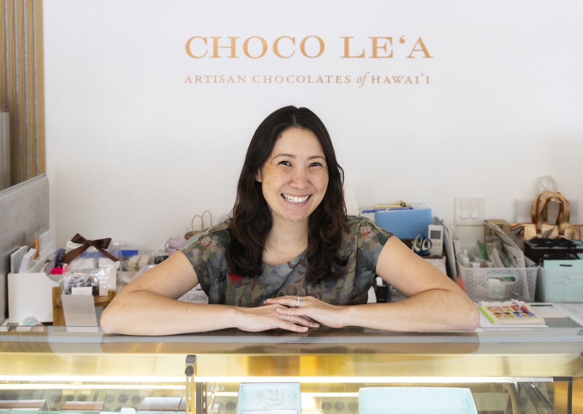 ショコレアオーナーのエリン・ウエハラさん