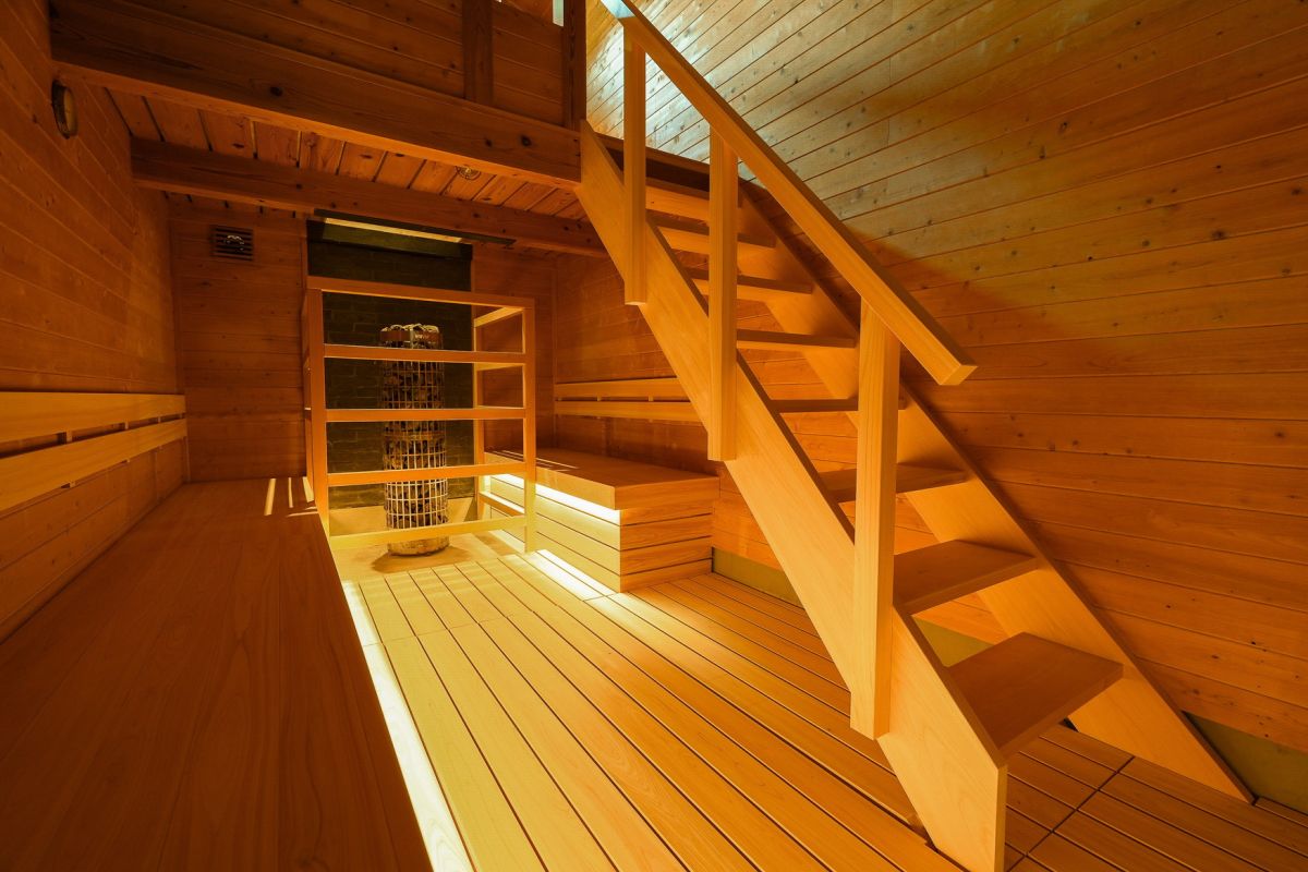 VISONサウナの内観