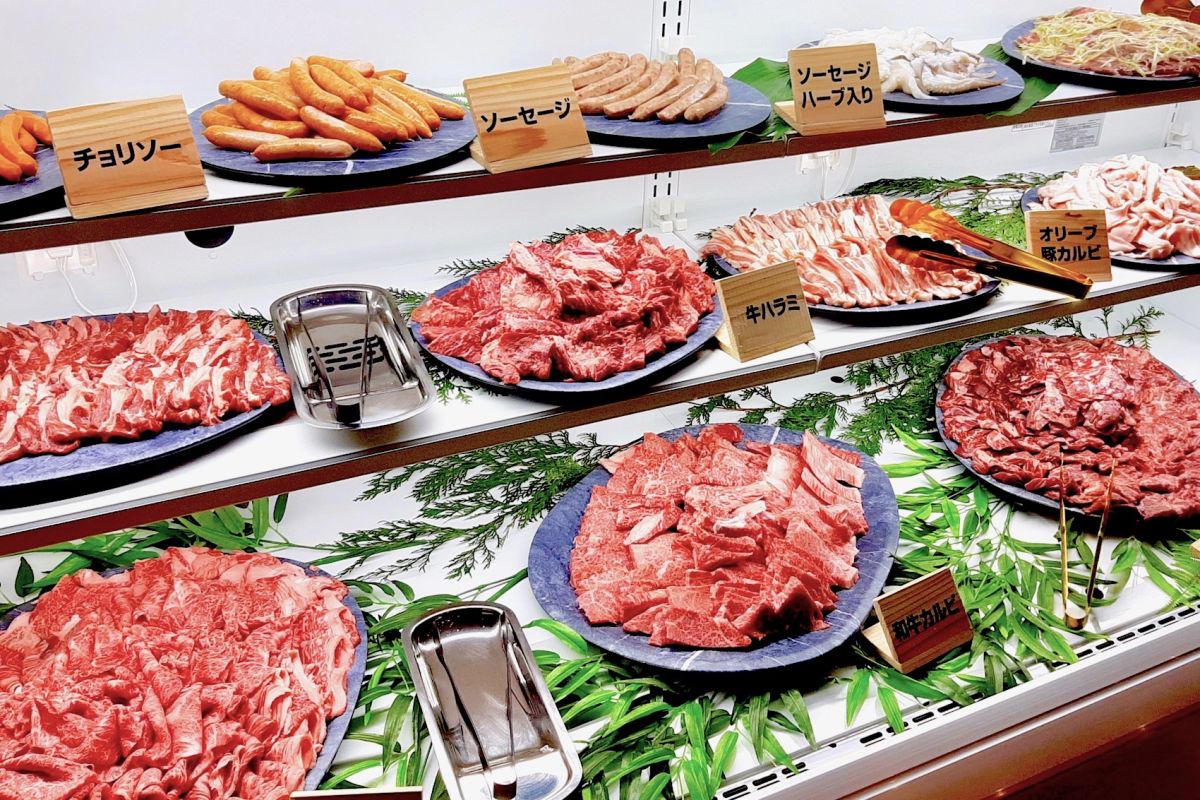海鮮ブッフェダイニング 銀座八芳  商品②「お肉」
