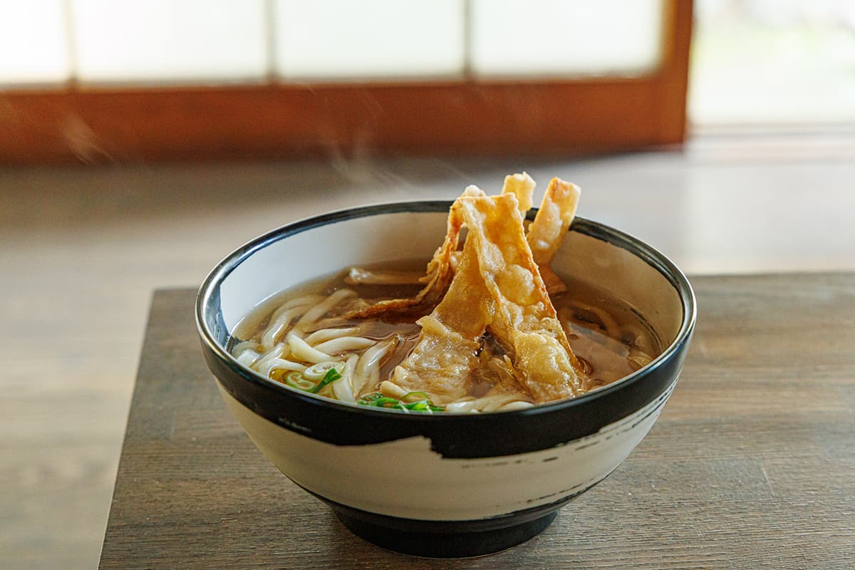 「ごぼ天うどん（Hot）」920円