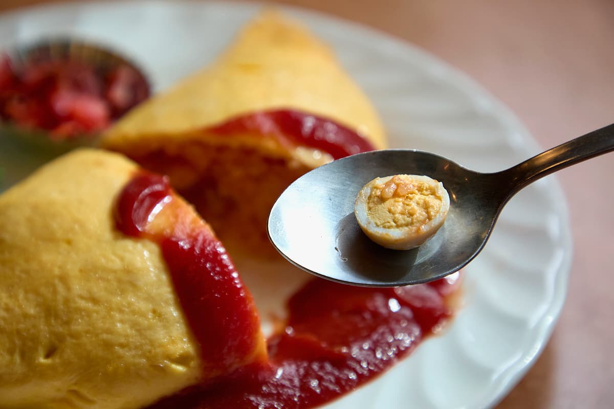 うずらの玉子が入っているなんてめずらしい！