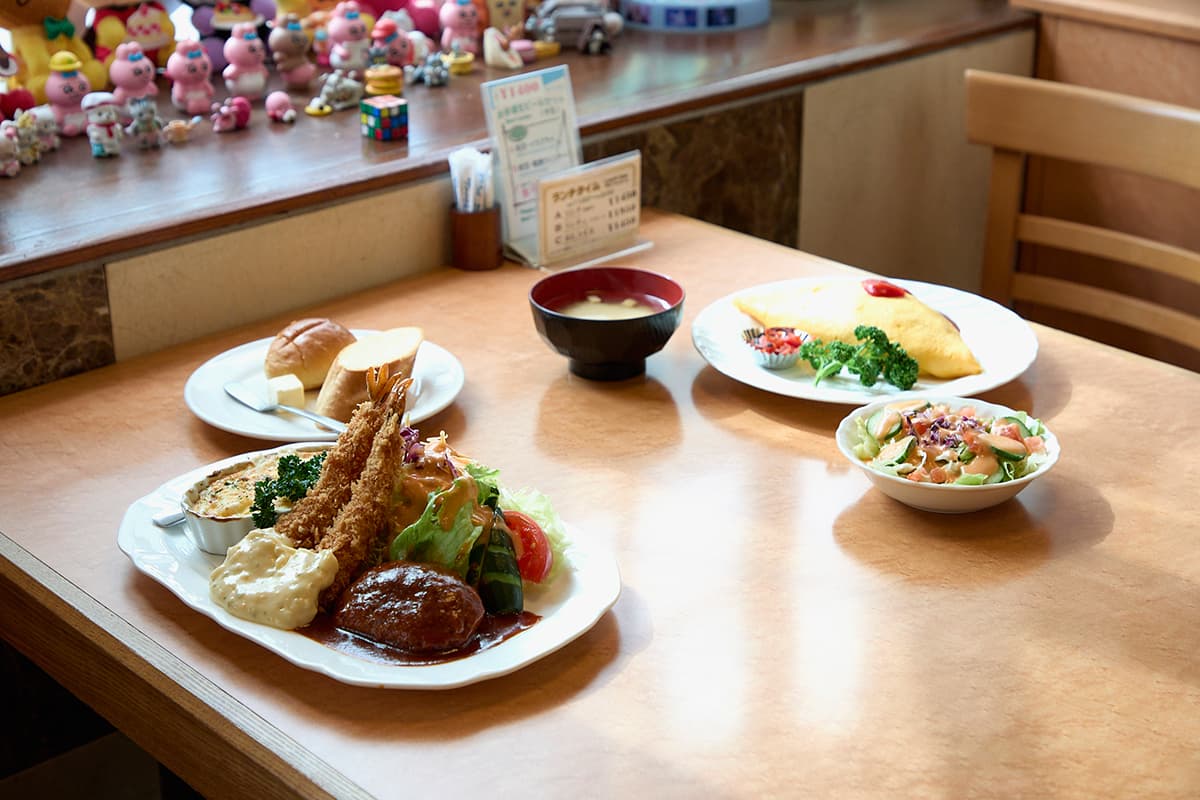 「レストラン シラツユ」のセットメニュー