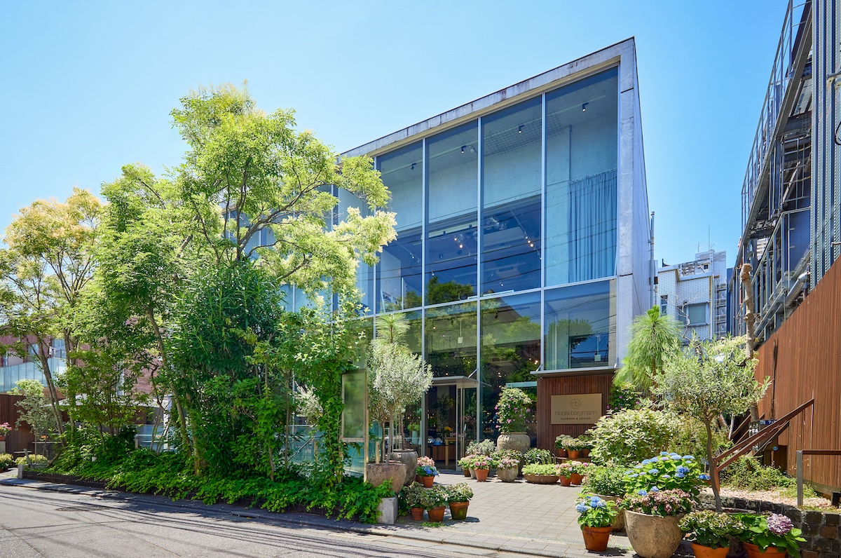 表参道駅から徒歩３分にある「Nicolai Bergmann Flowers & Design Flagship Store」で体験　（写真提供：Nicolai Bergmann）