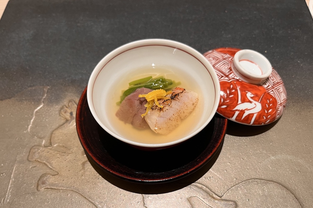 コースのはじまりの一品