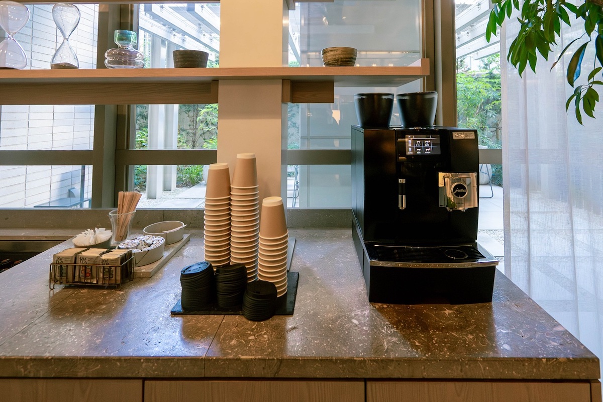 無料のコーヒー