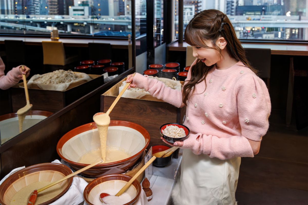 とろろビュッフェ