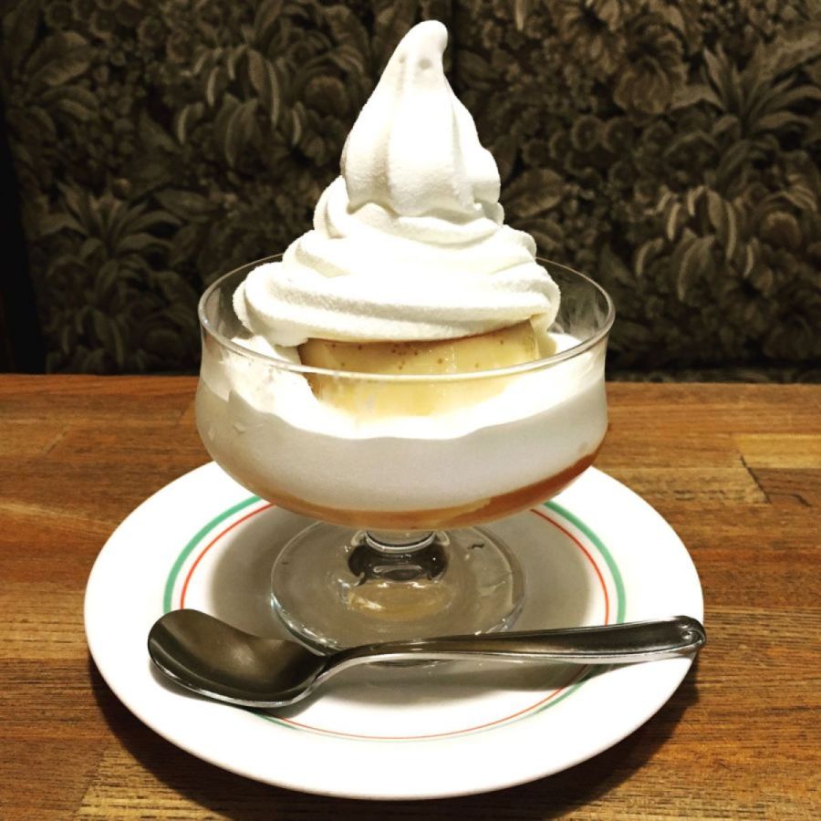 「デン特製プリン」600円（数量限定）
