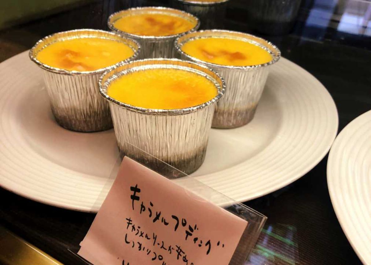「キャラメルプディング」600円