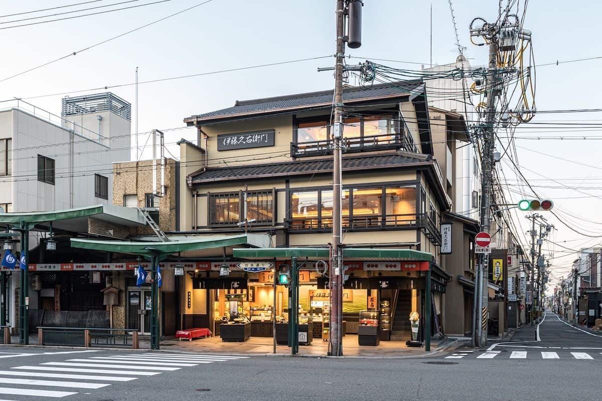 「伊藤久右衛門 祇園四条店茶房」外観