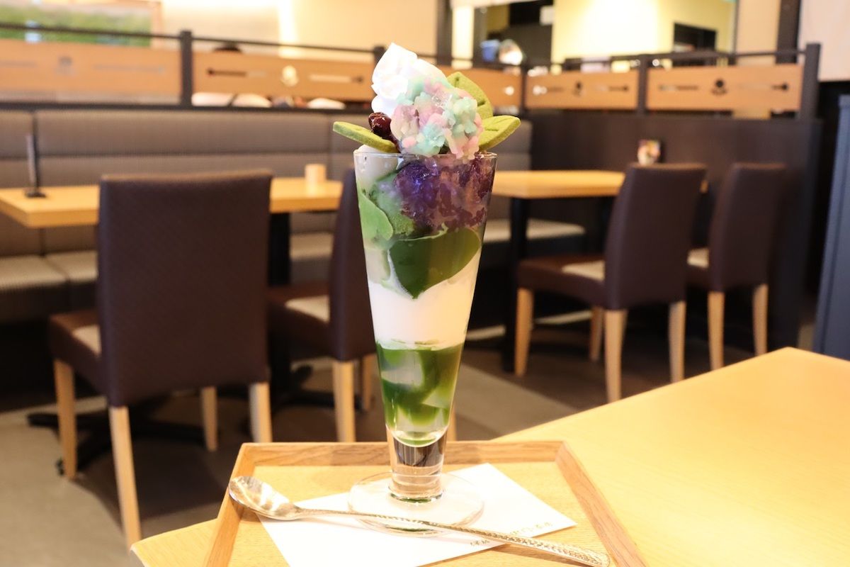「紫陽花パフェ」1390円（単品）