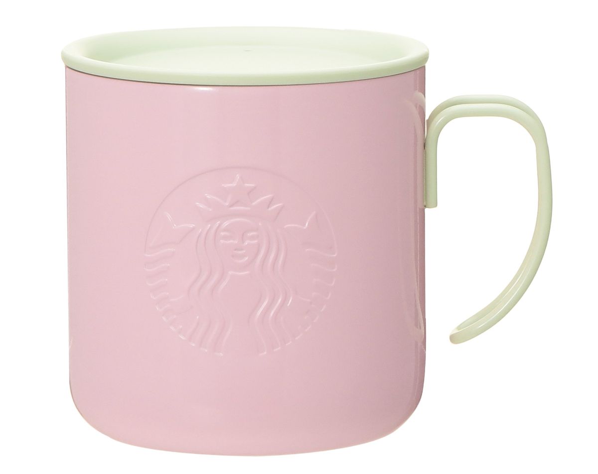 「ステンレスマグピンク」355ml 3900円