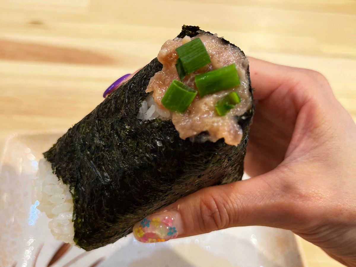 「ねぎとろバター」400円