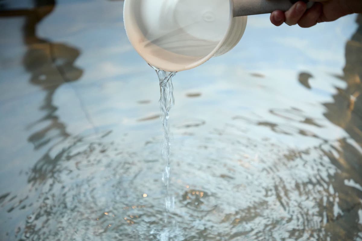 少し肌に膜が張った感覚を味わったらお楽しみの外気浴へ
