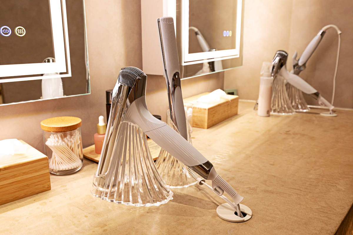 パウダースペースにあるドライヤー