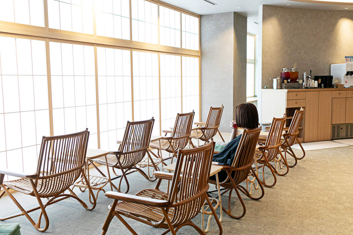 「トトパラウンジ」にあるコワーキングスペース