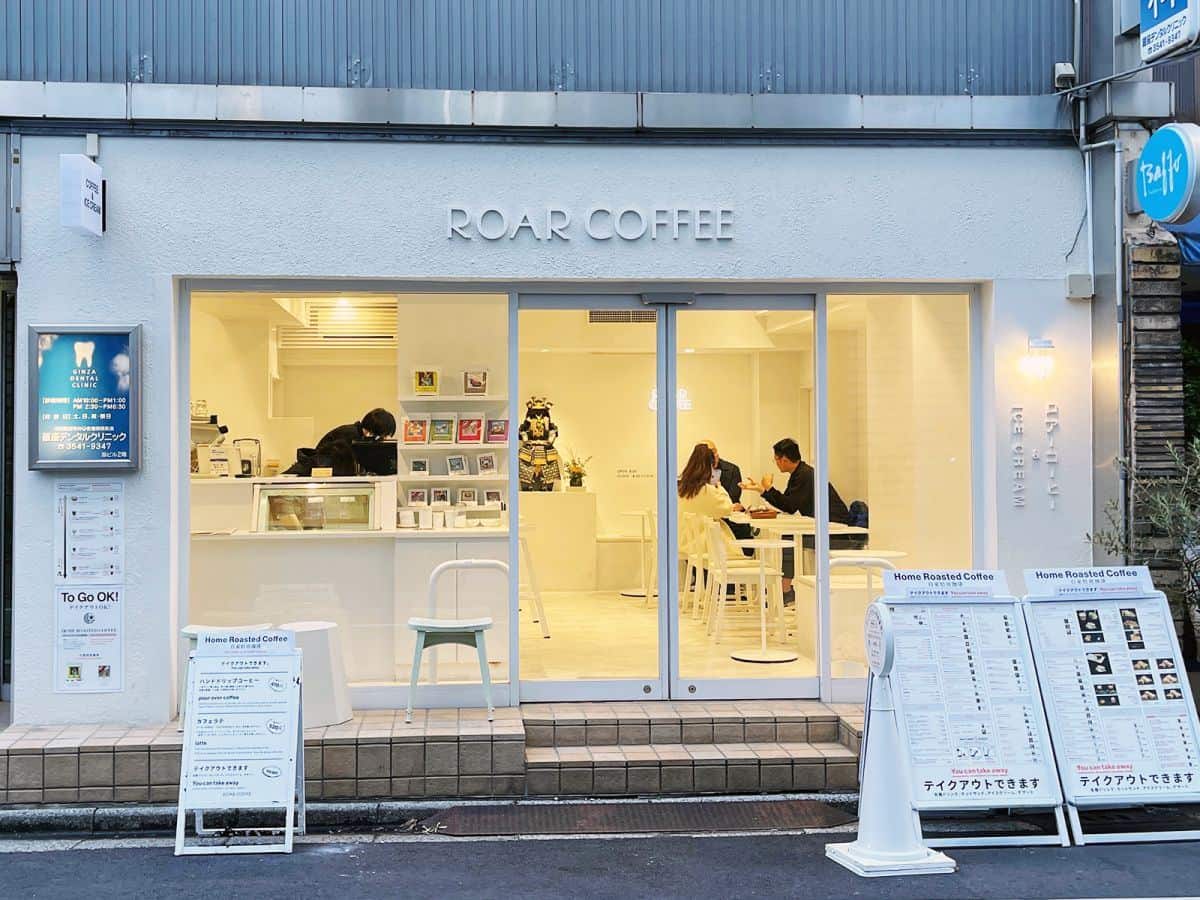 「ROAR COFFEE Tokyo Ginza」外観