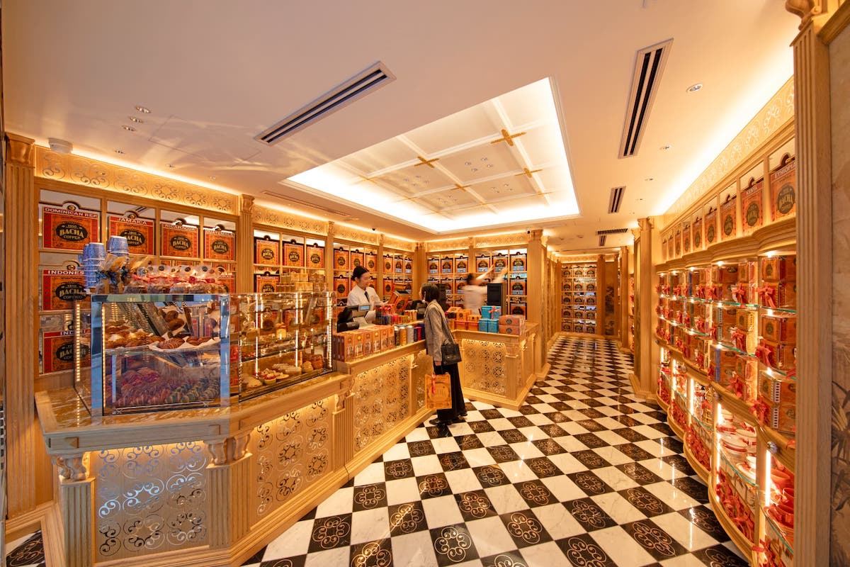 「Bacha Coffee 銀座」店内