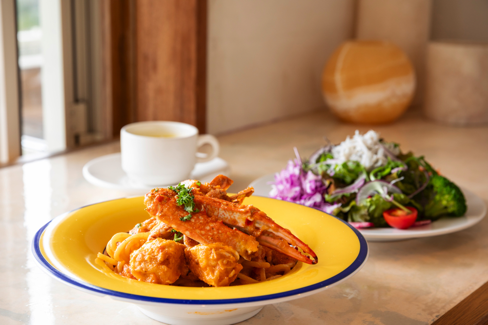 Ocean Harvest COCOMO「COCOMO自慢の渡り蟹のトマトクリームソース」3190円