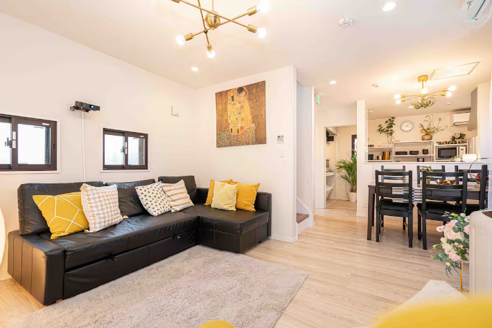 リビング／Photo：Airbnb