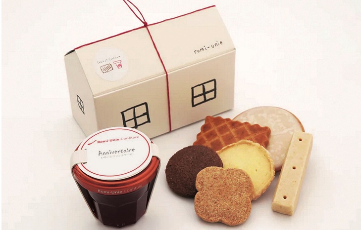 ロミ・ユニ コンフィチュールのサブレ・エ・コンフィチュール2450円〜