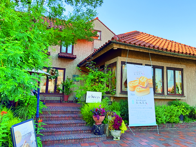 レ・ザンジュ 鎌倉本店の外観