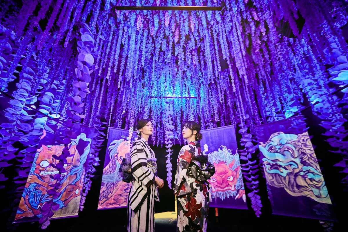 浴衣で入場すると割引