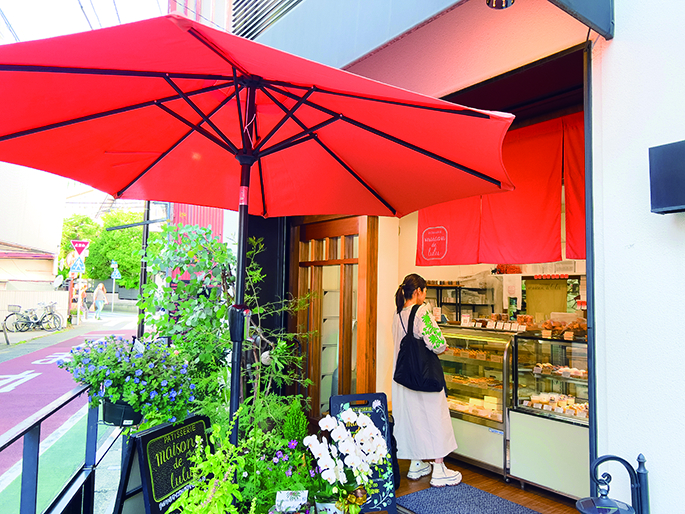 鎌倉のmaison de luluの店内