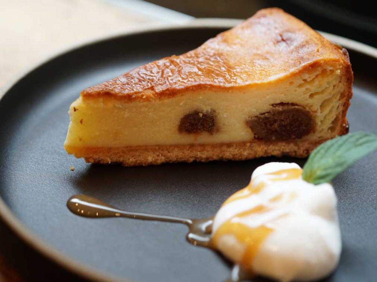 「ラム漬け無花果のチーズケーキ」780円