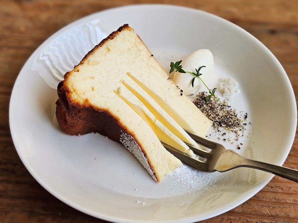 「バスク風チーズケーキ」770円