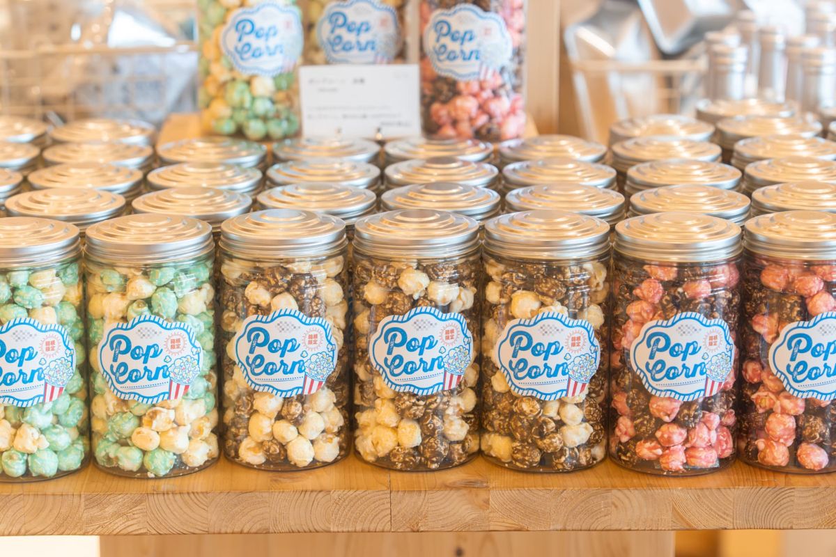 「Cu-mo オリジナルフレーバーポップコーン」800円 