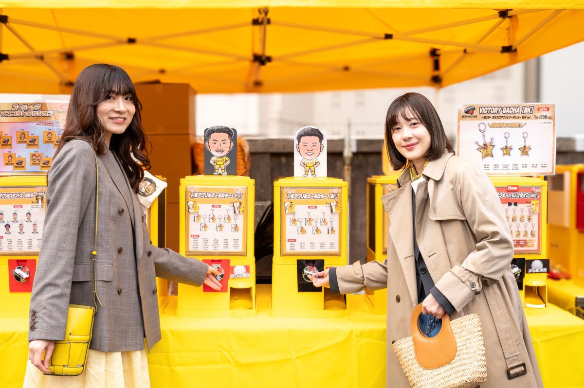 ガチャガチャのブース