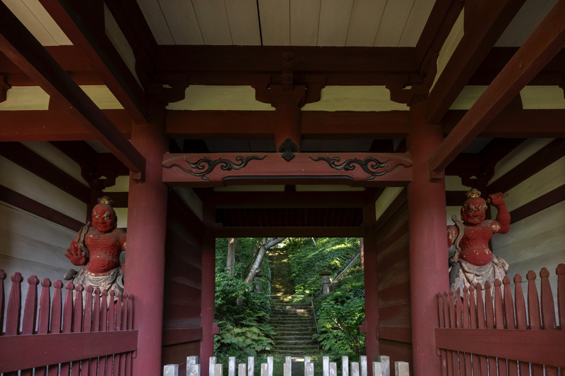 妙法寺の仁王門