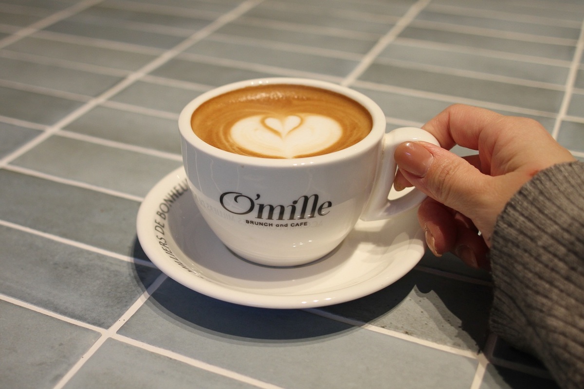 「カフェラテ」