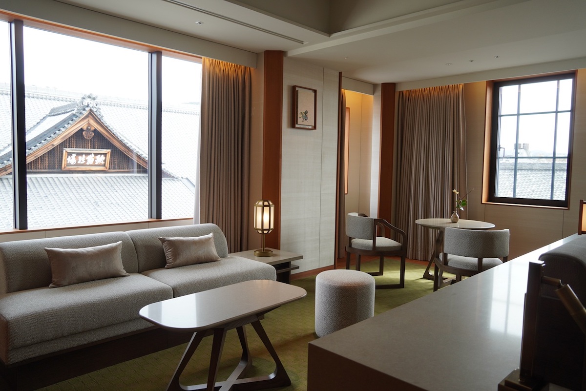 本棟保存エリアの「ジュニアスイート」79㎡