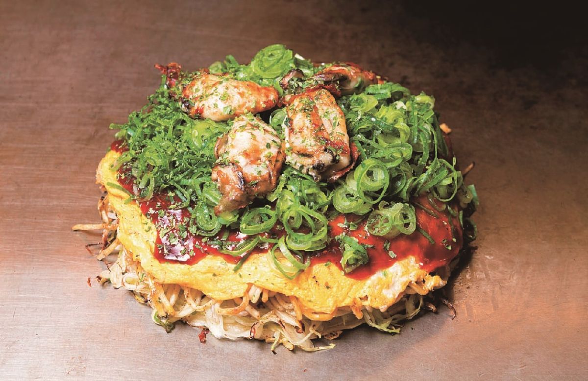 たけのこの「広島産カキ・ネギかけ入り」