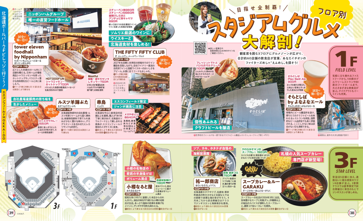 スタジアムグルメ