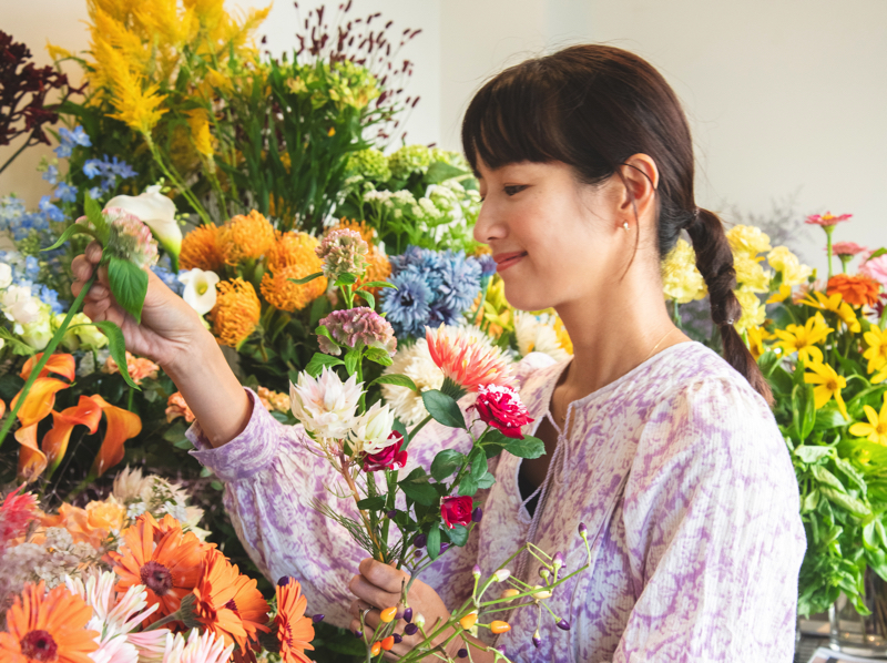 gui flower Kamakuraの花と前田有紀さん