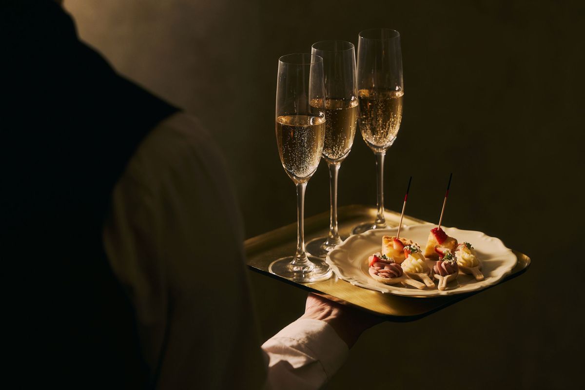 ウェルカムドリンク、フィンガーフードイメージ