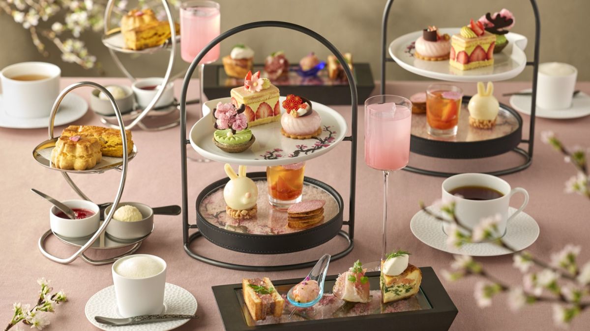 【ベルスター東京】地上200ｍの絶景に包まれて、優雅なひとときを「スプリングアフタヌーンティー〜SAKURA〜」
