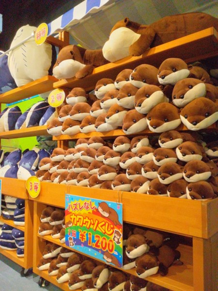 ハズレなし！大人気のカワウソくじ