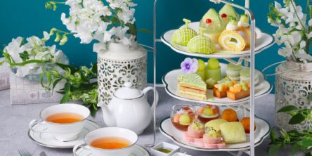 【グランドニッコー東京 台場】さわやかな甘みのマスクメロンが香る「マスクメロンアフタヌーンティーセット ～至福のひととき～」