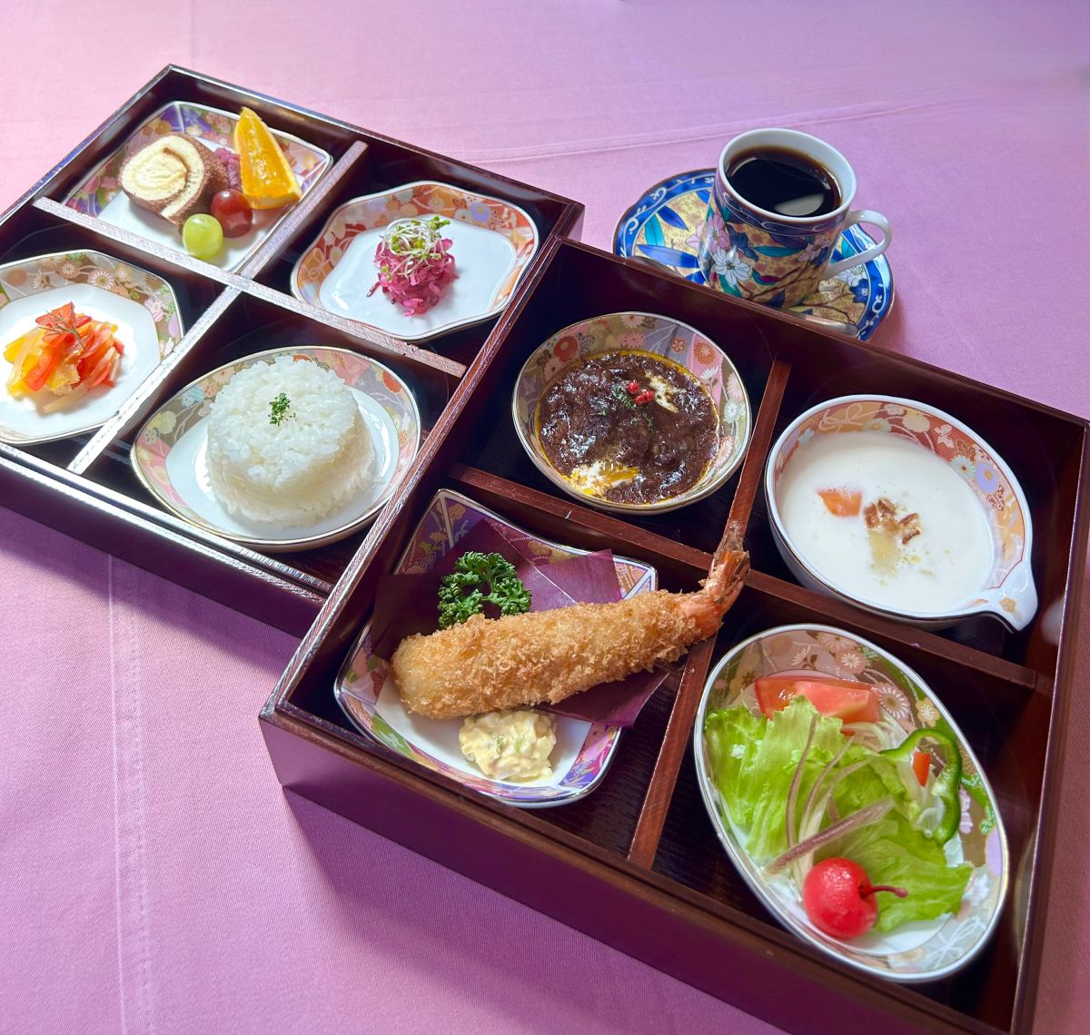 「大正ロマン洋食セット」3300円