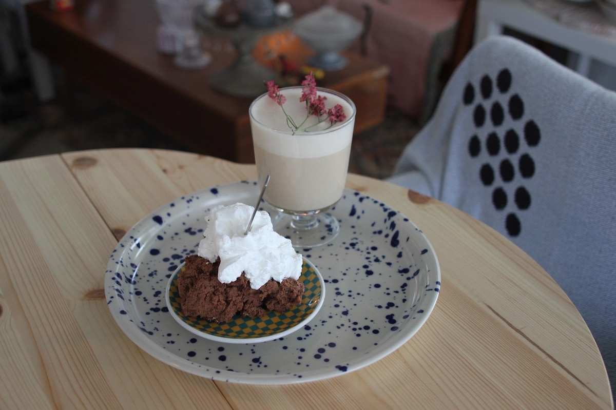 ドリンクとスイーツ