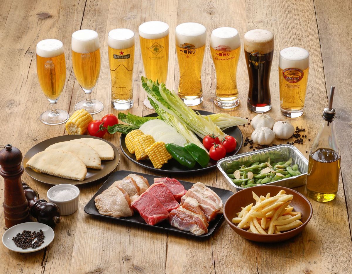 Weber BBQ飲み放題付きプラン