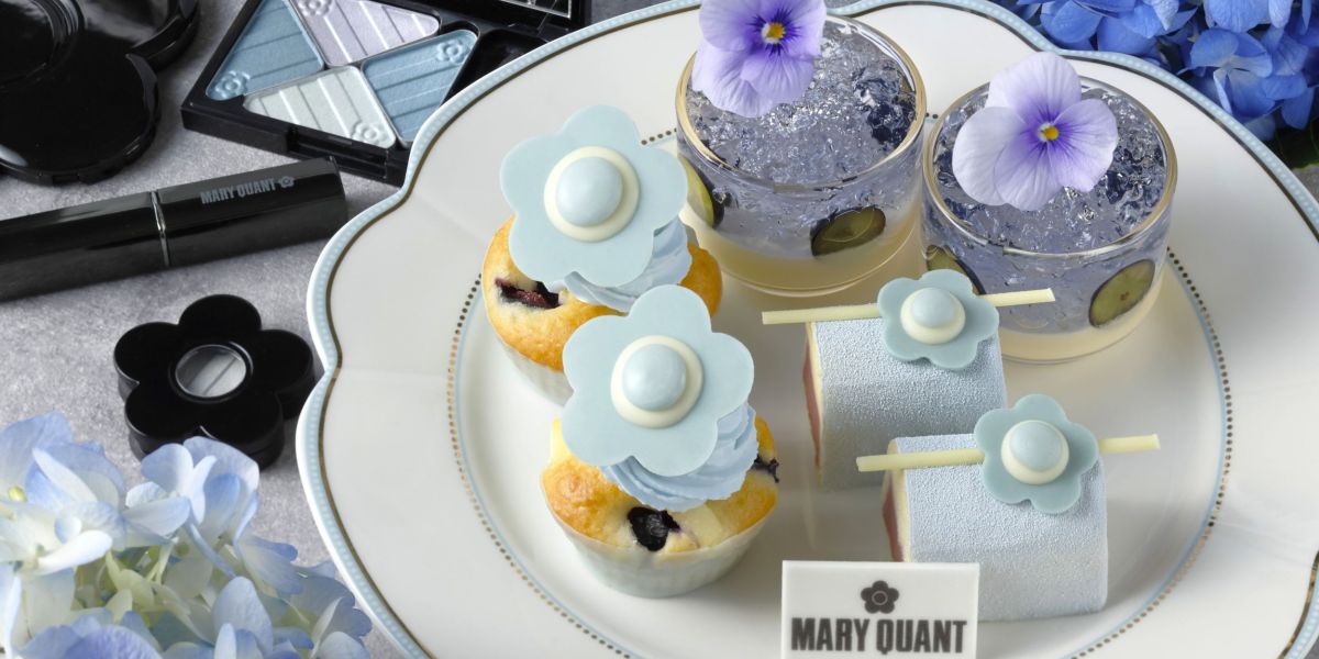 【グランドニッコー東京 台場】マリークワントとのコラボアフタヌーンティー「MIZUIROティーパーティー」