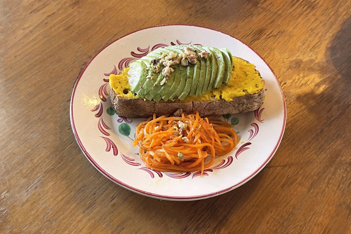 「Avocado＆Pumpkin toast」1320円