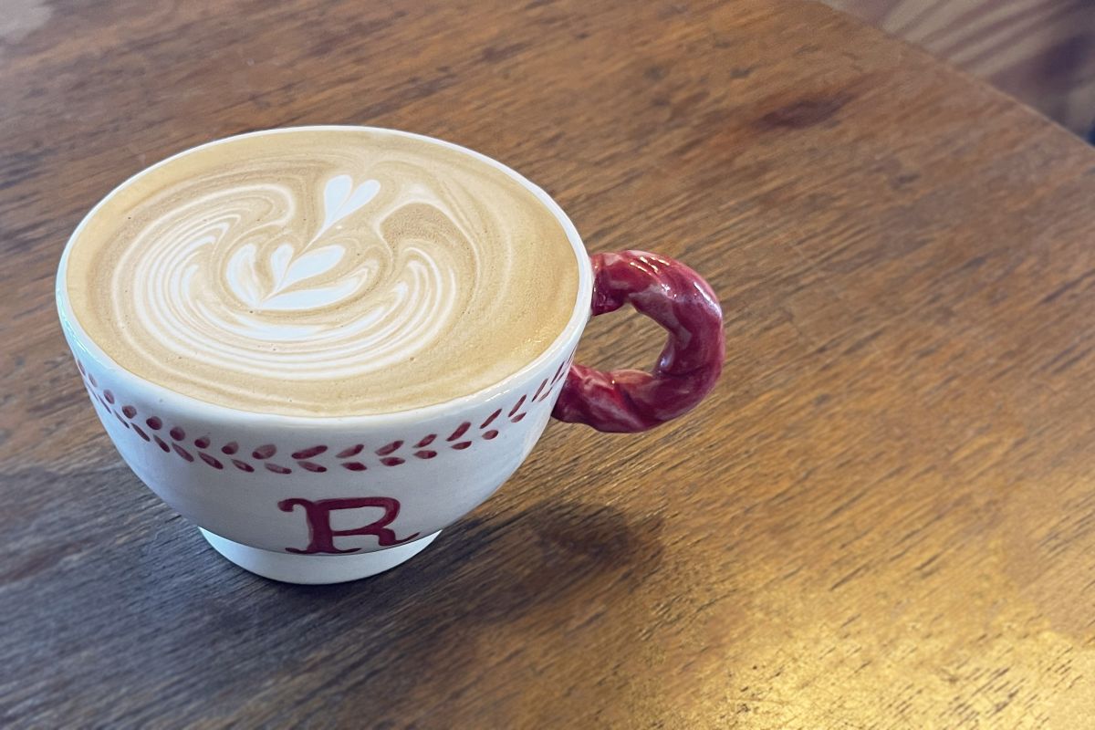 「Cafe latte（hot）」660円
