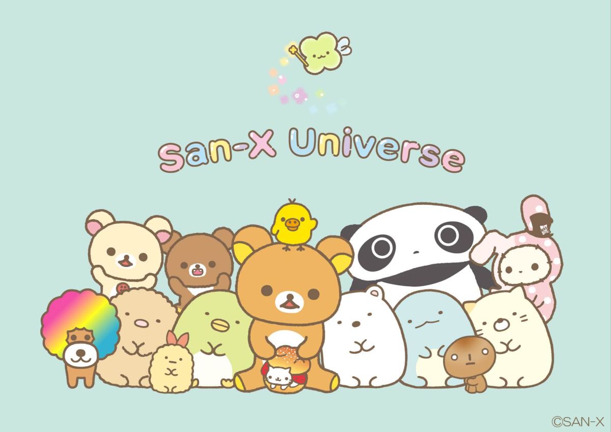 新エリアに登場予定の「サンエックスユニバース」の仲間たち