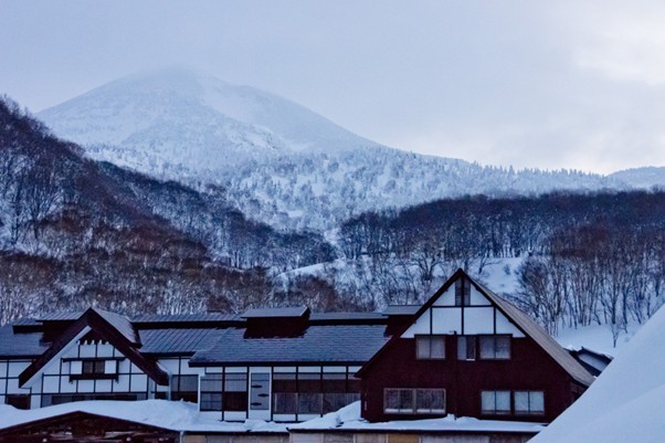 雪山の風景