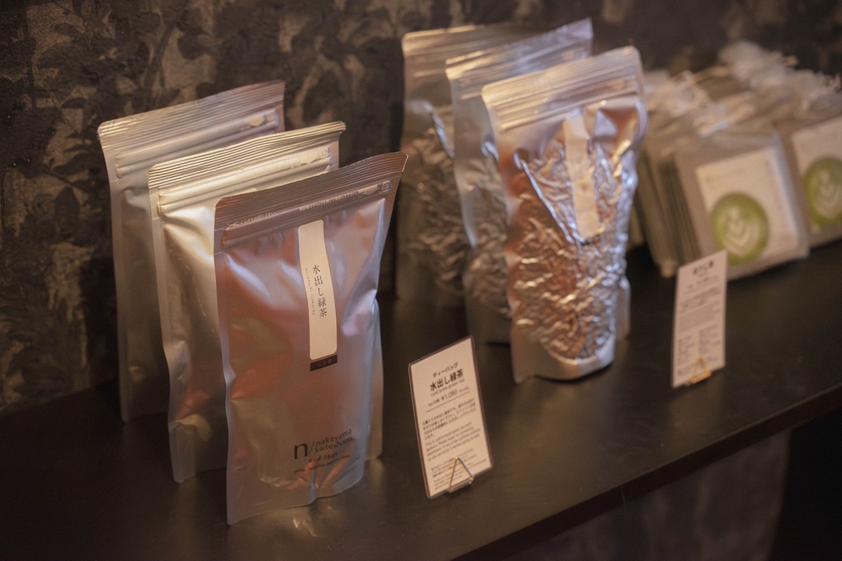 八女茶の販売も